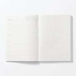 Muji Agenda mensual y semanal de 2026 - B6