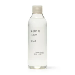 Muji Agua tonificante para pieles sensibles ‐ Alta hidratación, 300 ml