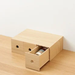 Sale Muji Almacenamiento de madera de 3 cajones