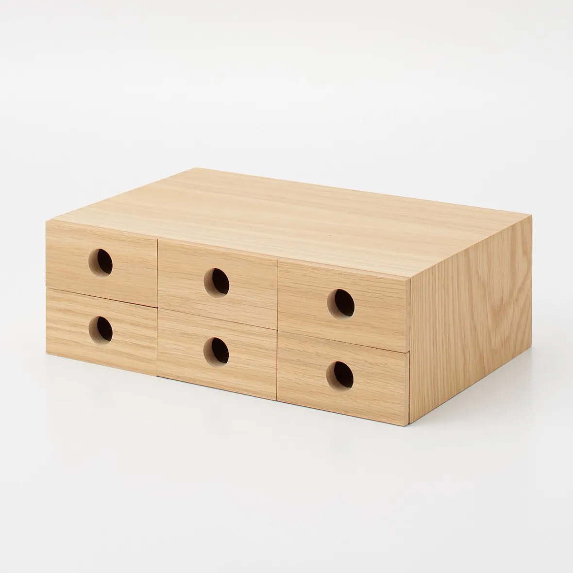 Best Muji Almacenamiento de madera de 6 cajones