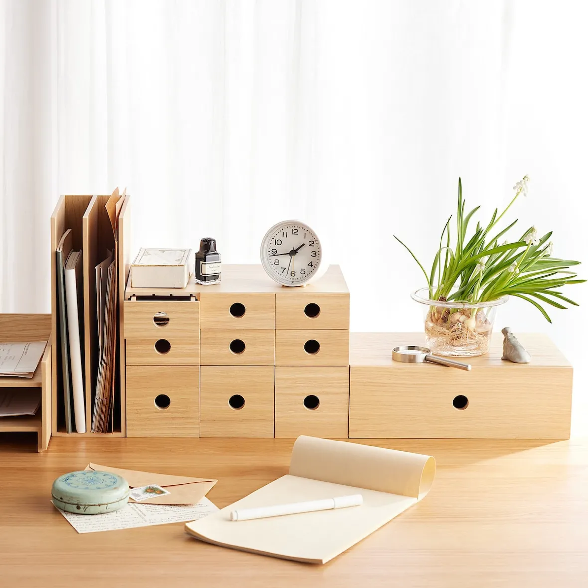 Best Muji Almacenamiento de madera de 6 cajones