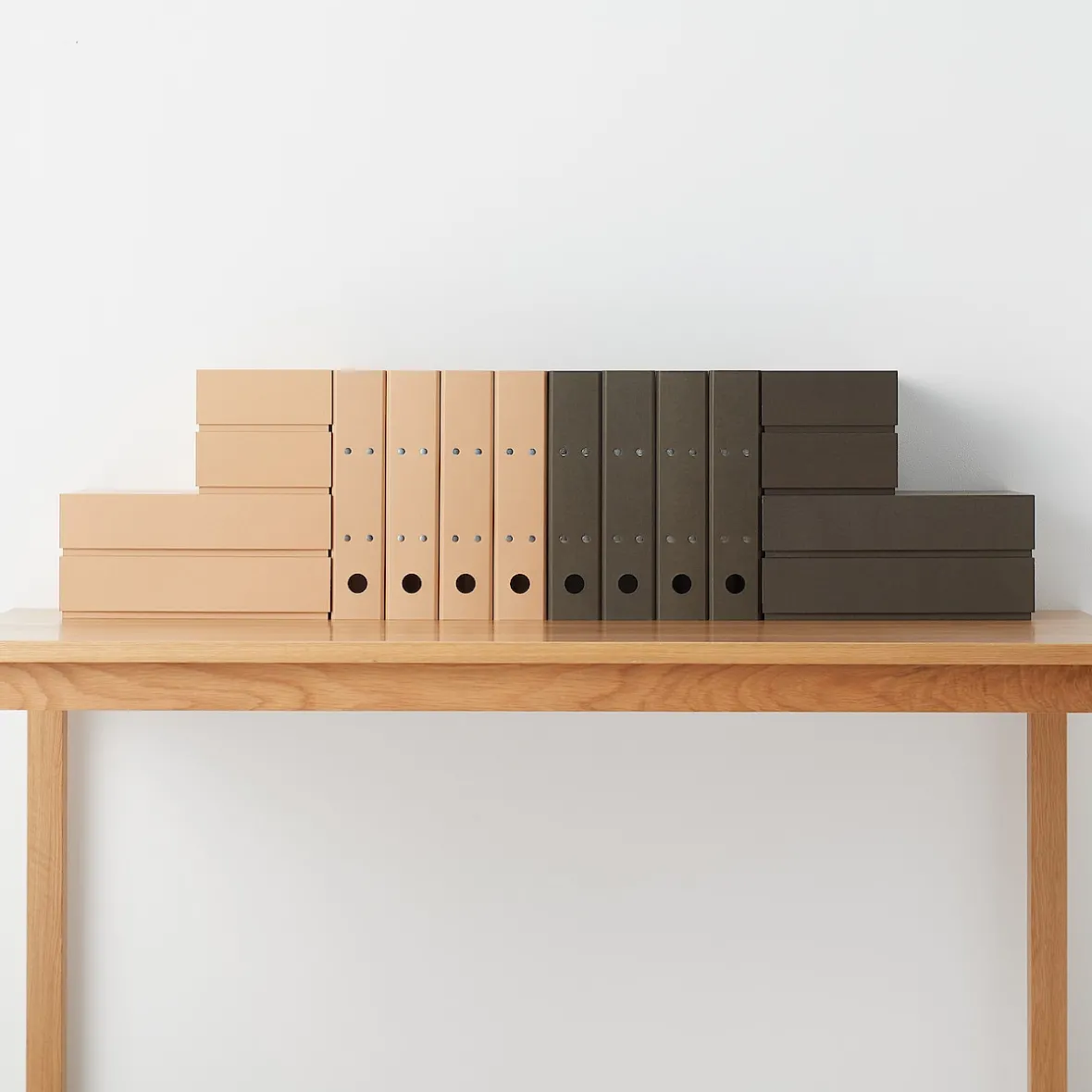 Clearance Muji Archivador craft A4