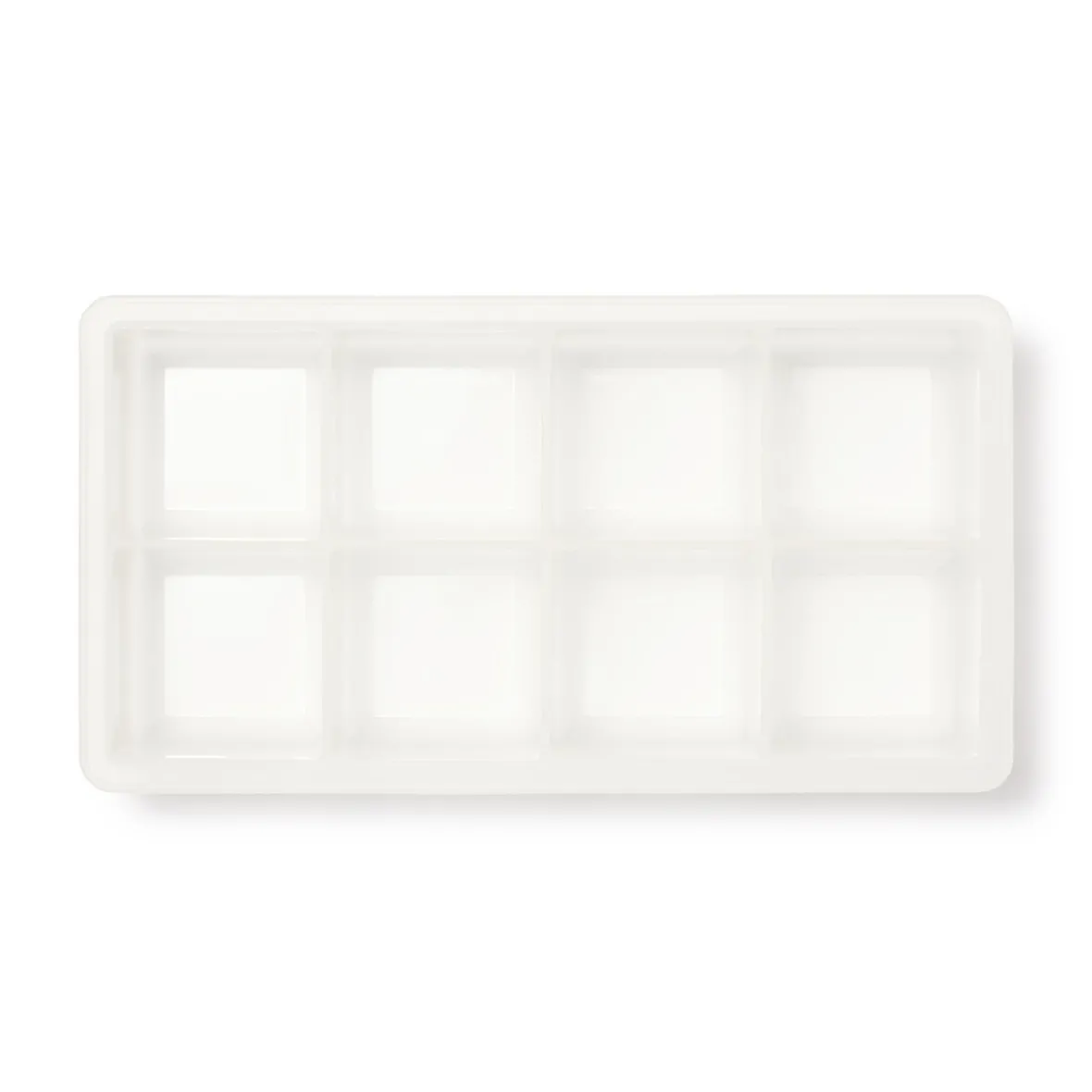 Online Muji Bandeja de Cubitos de Hielo de Silicona Cuadrada