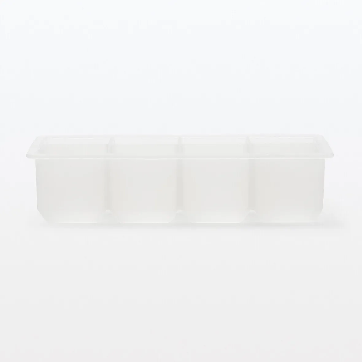 Online Muji Bandeja de Cubitos de Hielo de Silicona Cuadrada