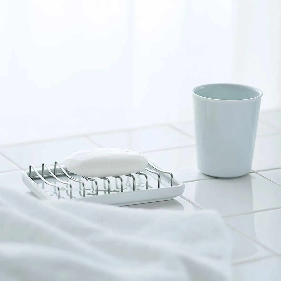 Sale Muji Bandeja de porcelana blanca pequeña