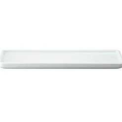 Sale Muji Bandeja de porcelana blanca