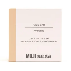 Online Muji Barra limpiadora facial hidratante vegana — formato viaje