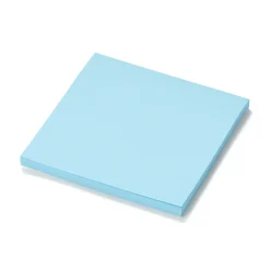 Sale Muji Bloc de notas adhesivas cuadradas simples Azul