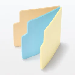 Muji Bloc de pestañas adhesivas índice simples ‐ 3 colores