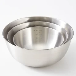 Sale Muji Bol de acero inoxidable, L