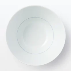 Outlet Muji Bol de arroz Hasami Ware - Patrón de rayas, Grande