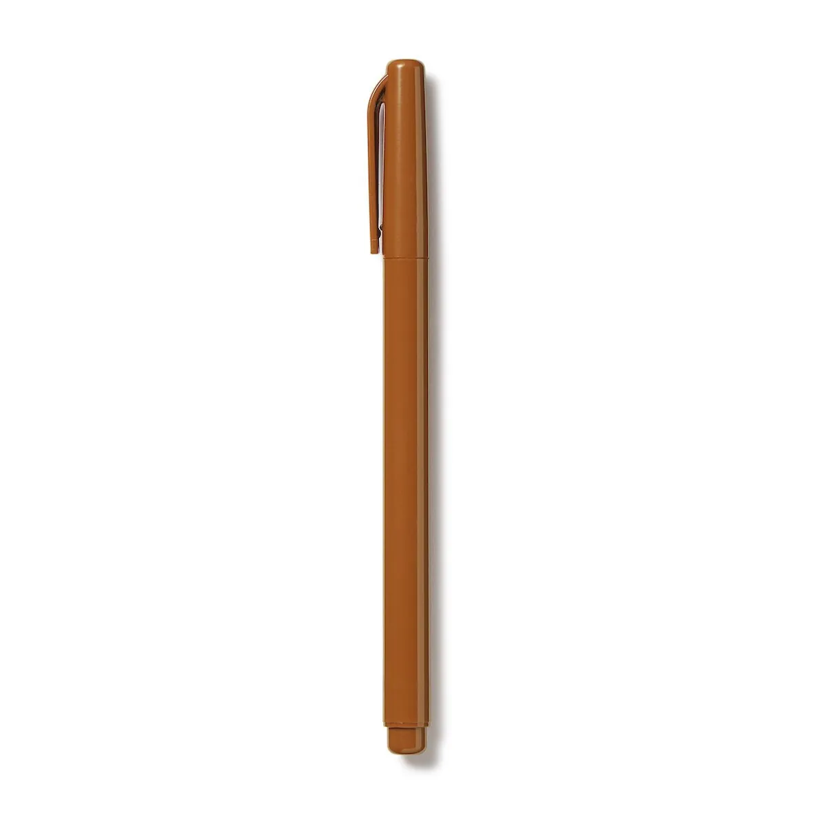 Best Muji Bolígrafo de punta fina a base de agua - 0,5 mm, Marrón Castaña