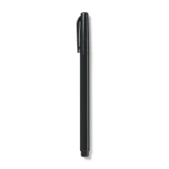 Muji Bolígrafo de punta fina a base de agua - 0,5 mm, Negro