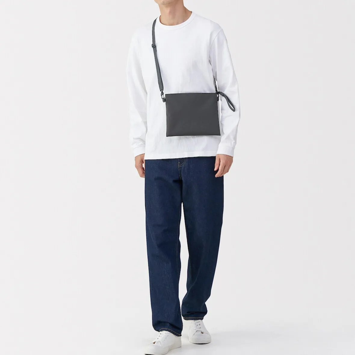 Hot Muji Bolsa bandolera repelente al agua