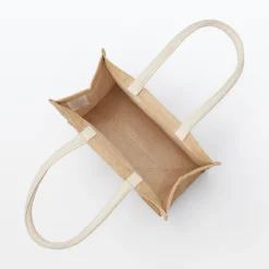 Hot Muji Bolsa de jute B5 Natural