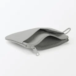 Online Muji Bolsa de nailon texturizada con cremallera ‐ Pequeña