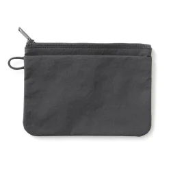 Muji Bolsa de nailon texturizada con cremallera ‐ Mediana