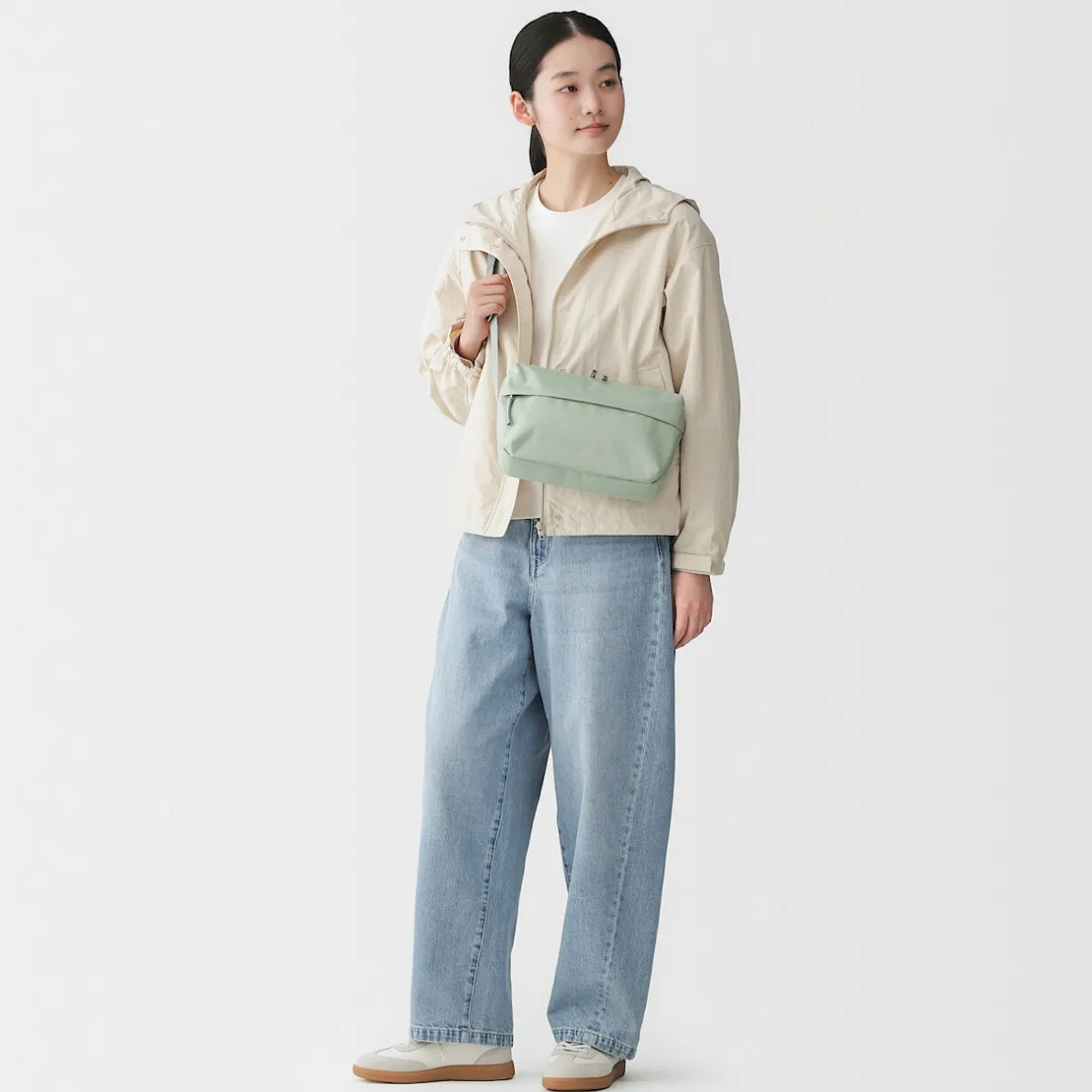 Online Muji Bolso bandolera pequeño repelente al agua