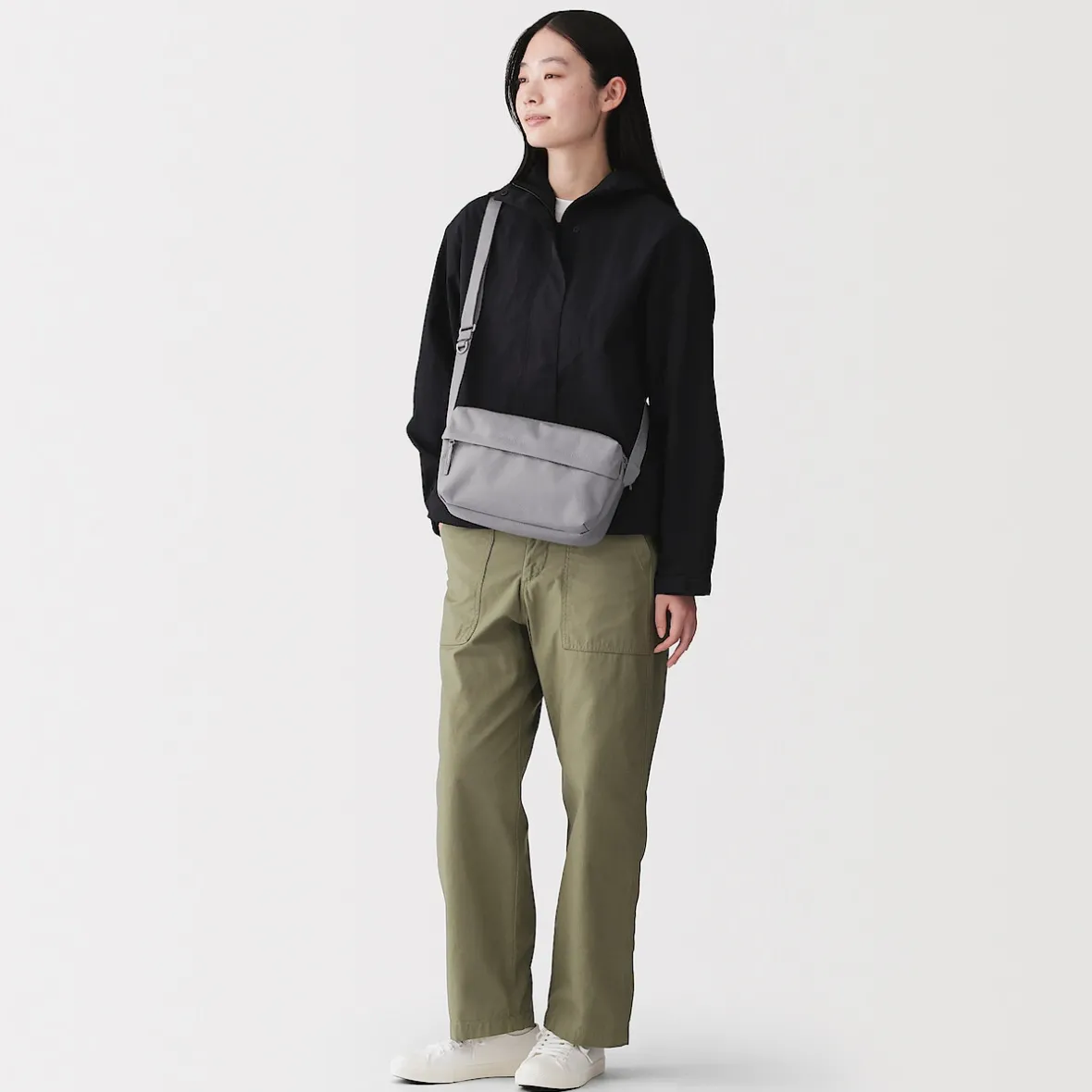 Online Muji Bolso bandolera pequeño repelente al agua