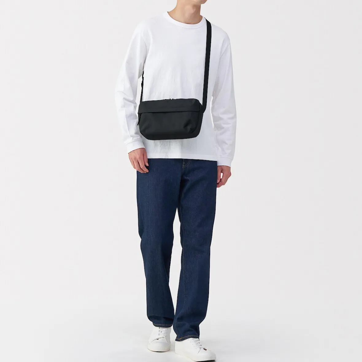 Online Muji Bolso bandolera pequeño repelente al agua
