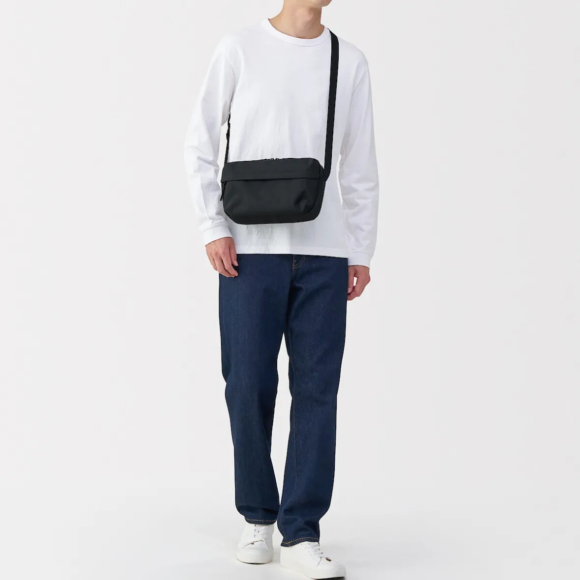 Online Muji Bolso bandolera pequeño repelente al agua
