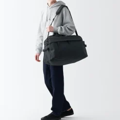 Hot Muji Bolso Boston grande repelente al agua