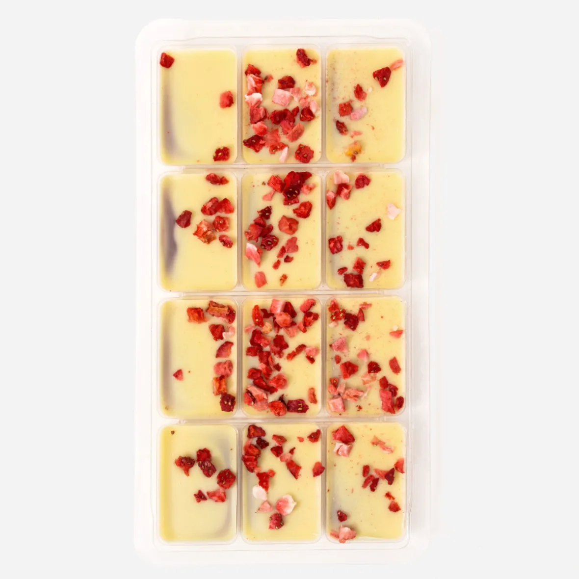 Clearance Muji Bombones de chocolate blanco rellenos de fresa