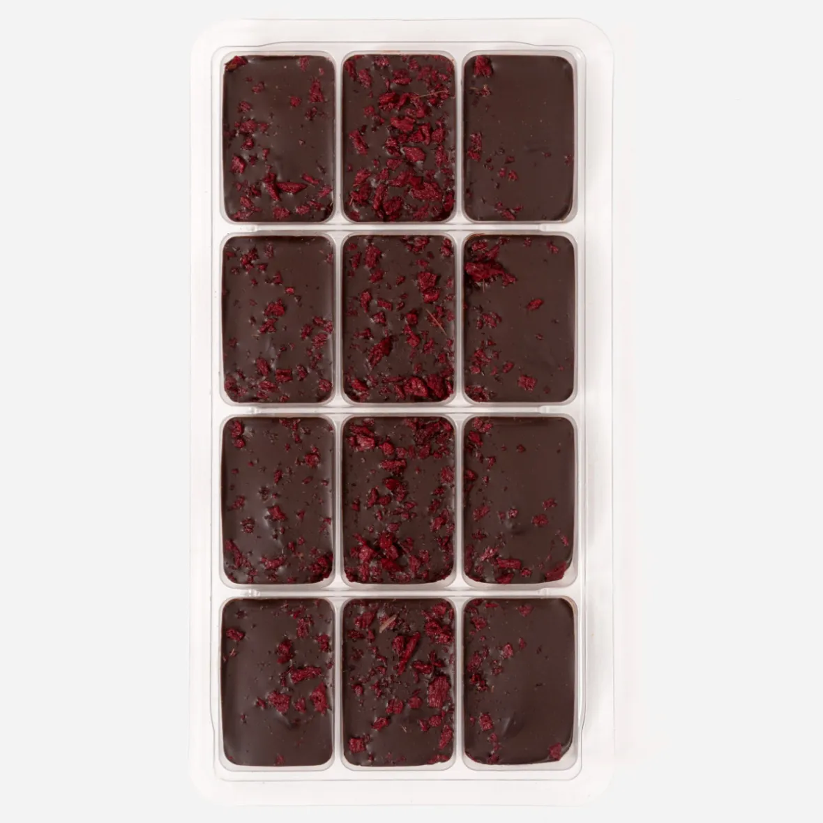 Best Muji Bombones de chocolate puro con relleno de frambuesa y fruta de la pasión