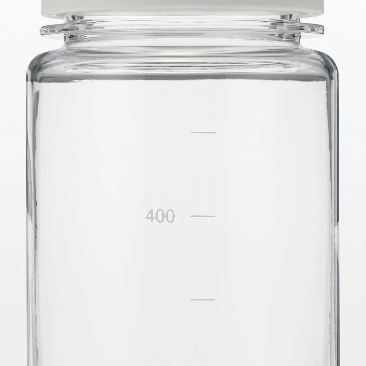 Clearance Muji Botella de agua con indicadores de volumen ‐ 500 ml