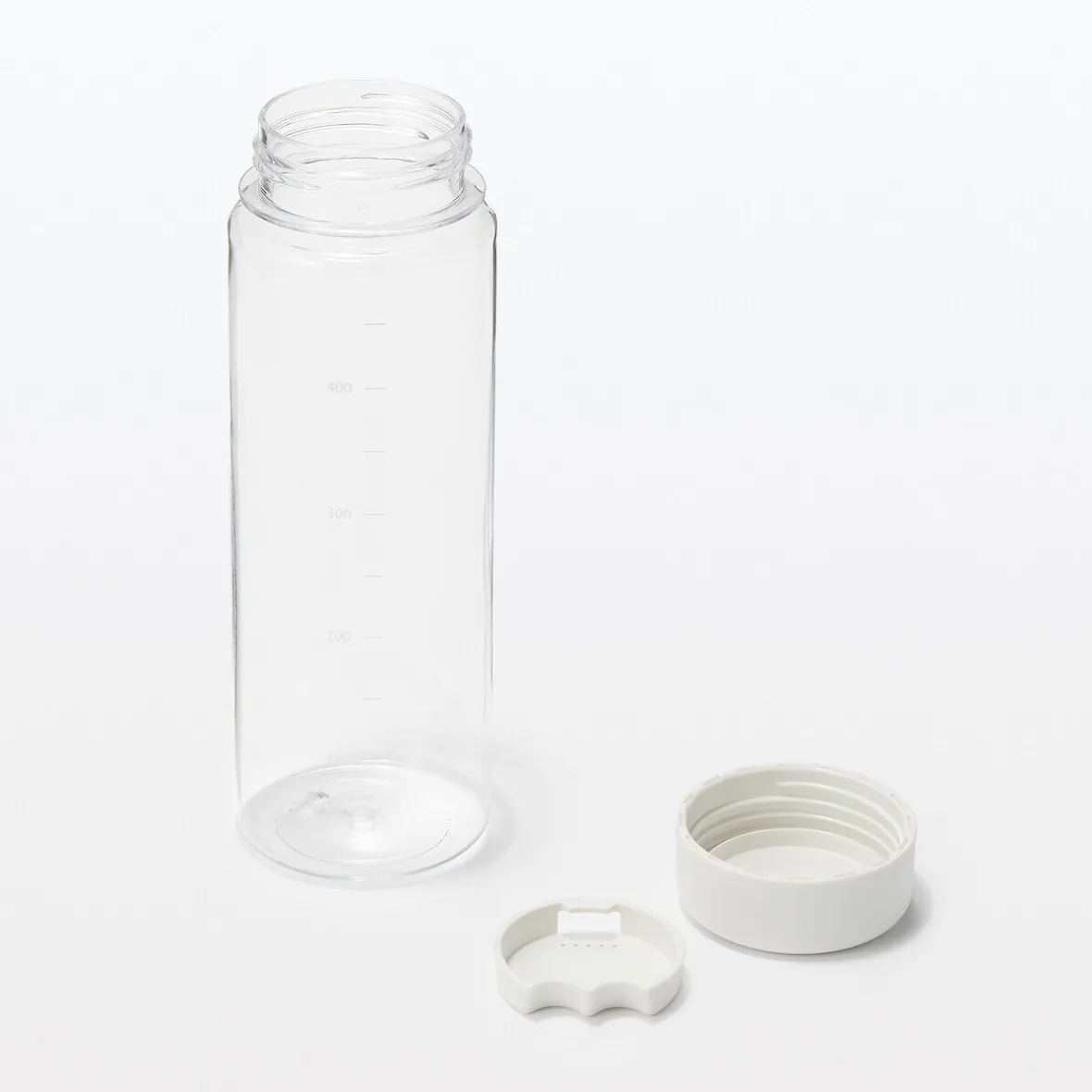 Clearance Muji Botella de agua con indicadores de volumen ‐ 500 ml