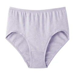 Sale Muji Braga acanalada de tiro alto para mujer