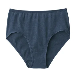 Sale Muji Braga acanalada de tiro alto para mujer