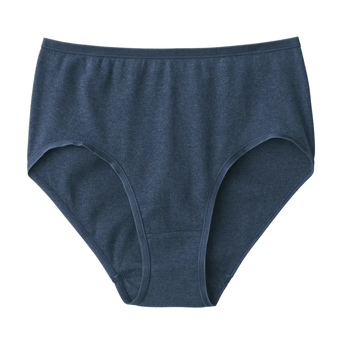 Sale Muji Braga acanalada de tiro alto para mujer