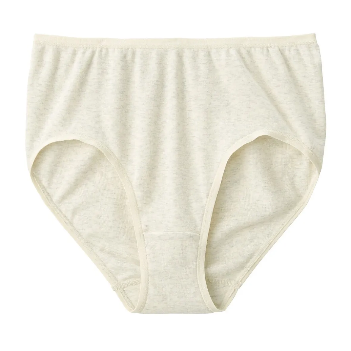 Sale Muji Braga acanalada de tiro alto para mujer