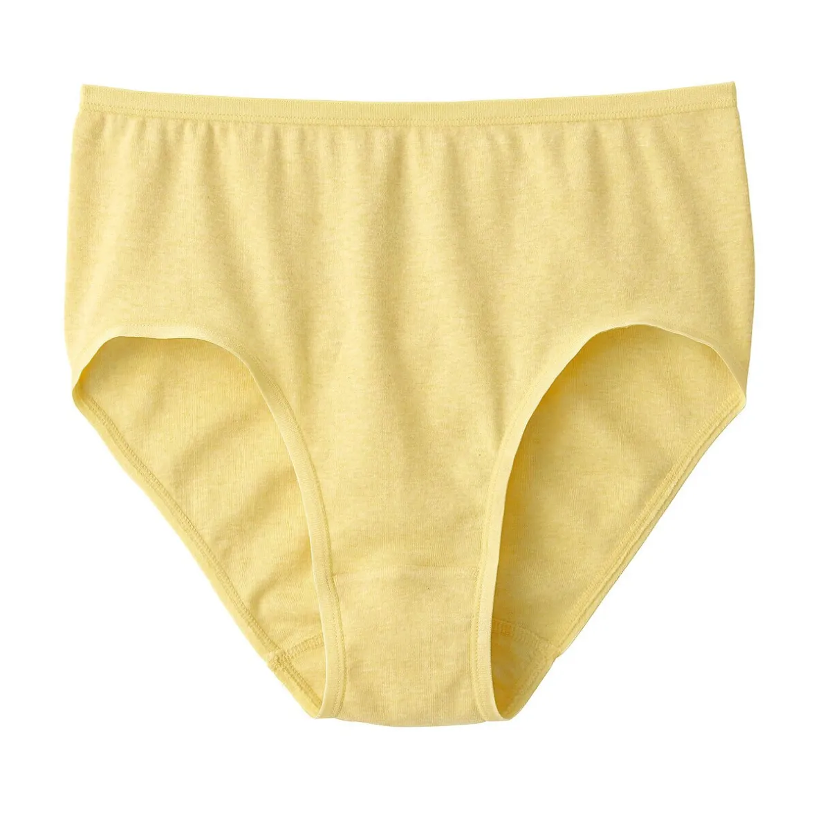 Sale Muji Braga acanalada de tiro alto para mujer