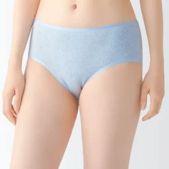 Sale Muji Braga acanalada de tiro alto para mujer