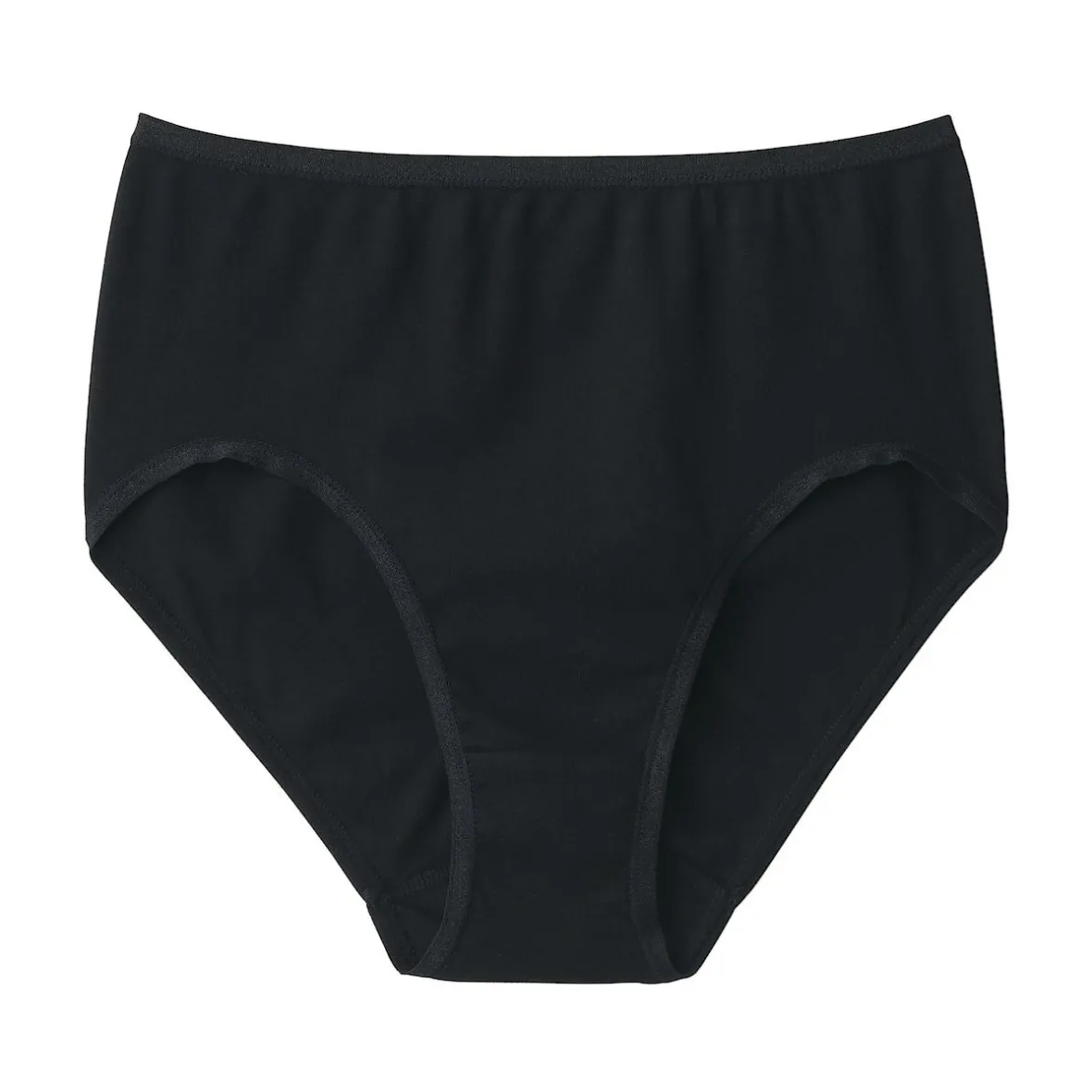 Sale Muji Braga acanalada de tiro alto para mujer