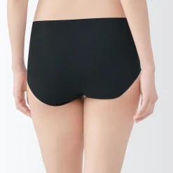 Outlet Muji Braguitas de cintura alta sin costuras