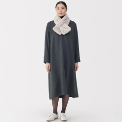 New Muji Bufanda de forro polar de poliéster reciclado