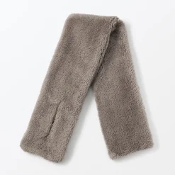 New Muji Bufanda de forro polar de poliéster reciclado