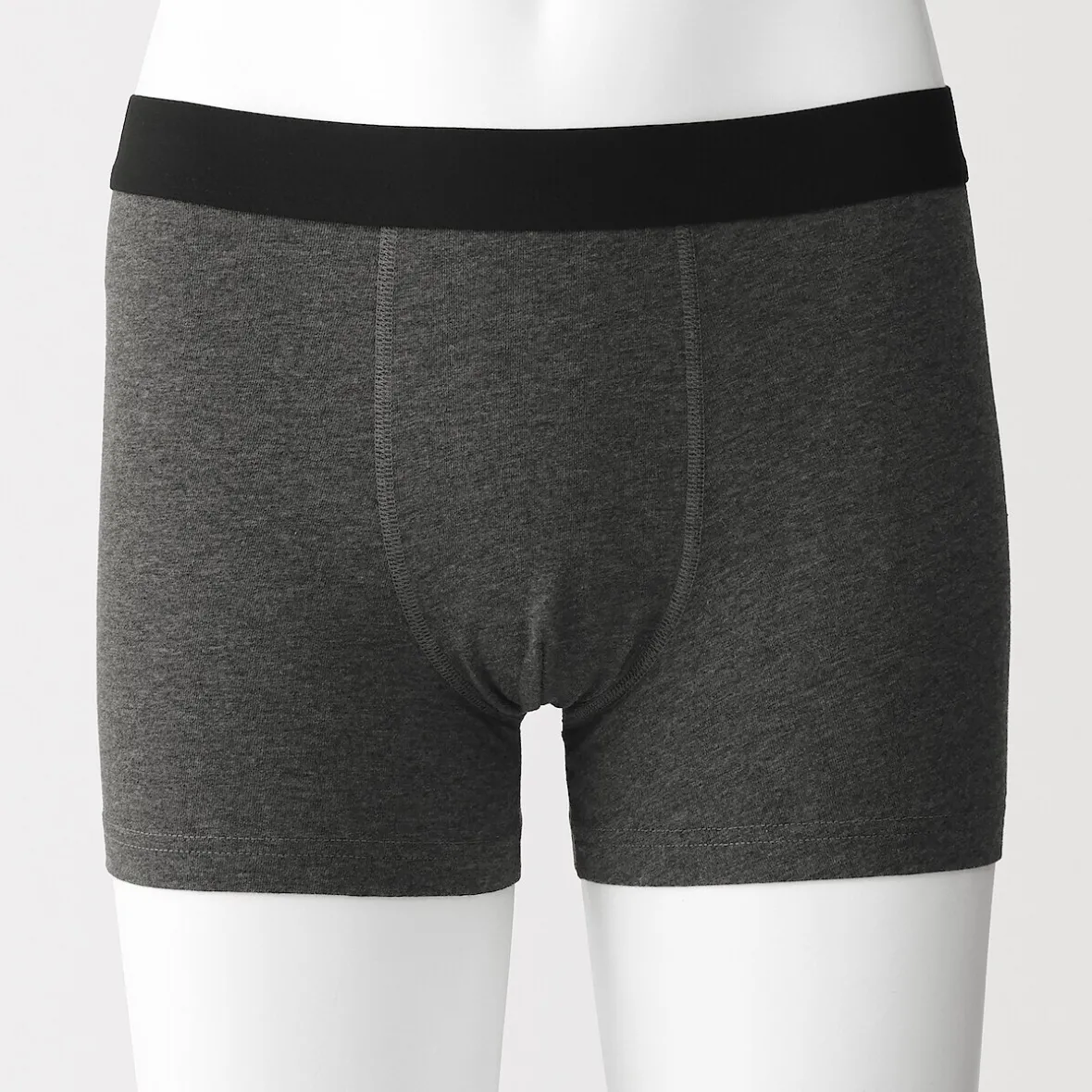 Outlet Muji Bóxers de punto de algodón para hombre