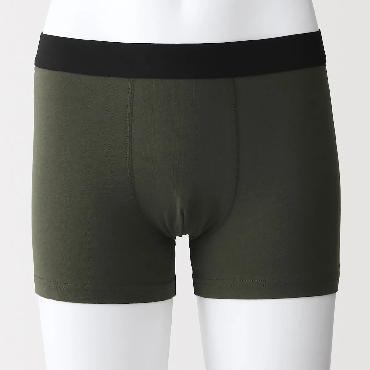 Outlet Muji Bóxers de punto de algodón para hombre