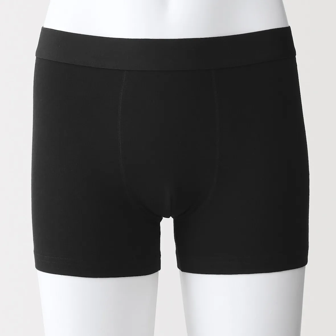 Outlet Muji Bóxers de punto de algodón para hombre