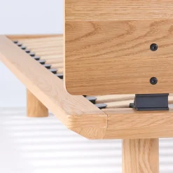 New Muji Cabezal para cama de roble