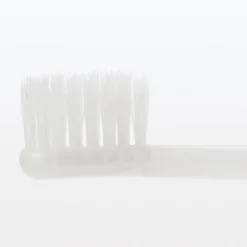 Muji Cabezales de cepillo de dientes de repuesto ‐ Cerda ancha y mediana, paquete de 2