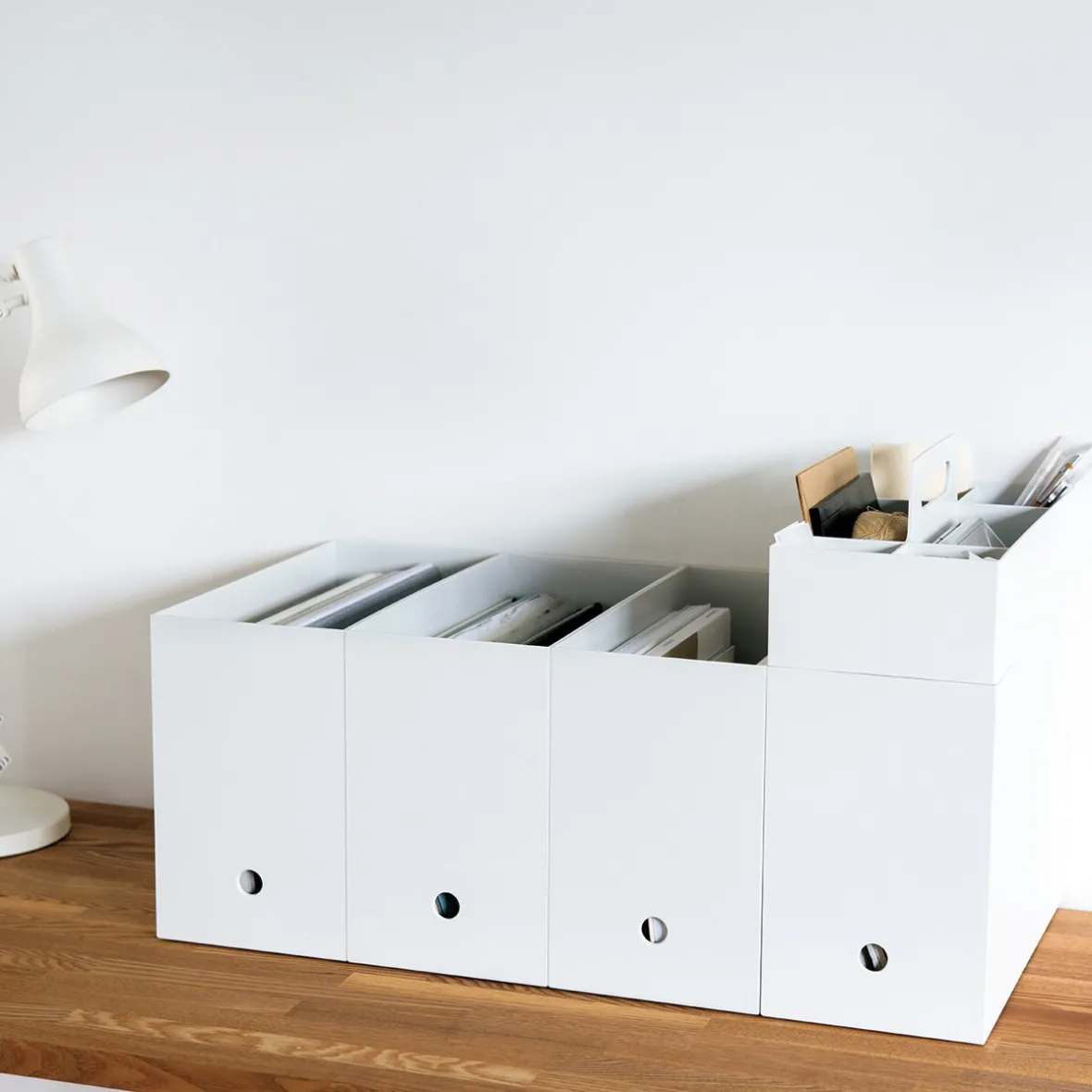 Online Muji Caja archivadora ancha de Polipropileno A4