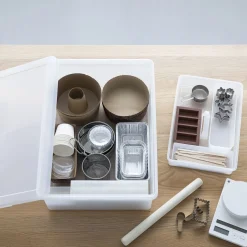Hot Muji Caja de almacenamiento abierta en PP ‐ 50.5cm S
