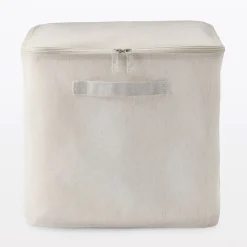 Best Muji Caja de almacenamiento blanda cuadrada, 35x35x32cm