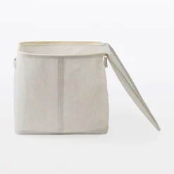 Best Muji Caja de almacenamiento blanda cuadrada, 35x35x32cm