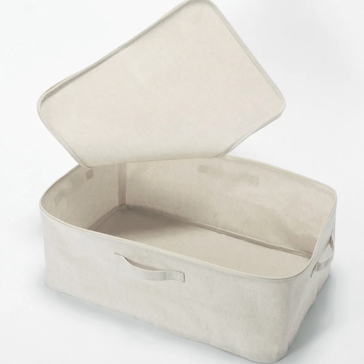 Clearance Muji Caja de almacenamiento blanda con tapa‐ 59x39x23cm